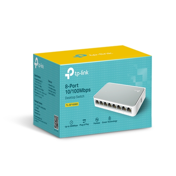 სვიჩი TL-SF1008D TP-Link 8-port 10/100M mini Desktop Switch