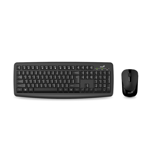 კლავიატურა და მაუსი KM-8100 Genius Smart Keyboard USB RU Black