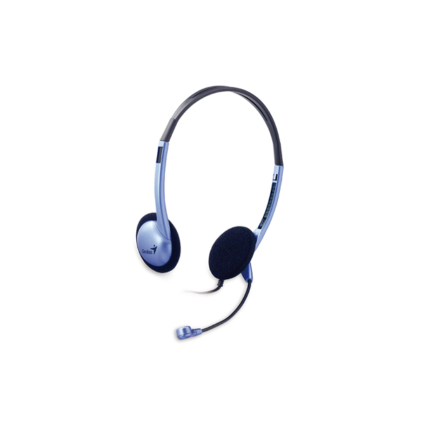 ყურსასმენი HS-02B Genius Headphone with Microphone Volume Control