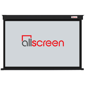 პროექტორის ეკრანი ALLSCREEN MANUAL PROJECTION SCREEN 160X160CM HD FABRIC CWP-6363B Black