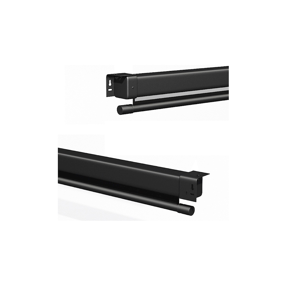 ALLSCREEN MANUAL PROJECTION SCREEN 160X160CM HD FABRIC CWP-6363B Black