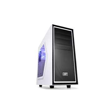 ქეისი TESSERACT SW-WH Deepcool Mid Tower Case 1xUSB3.0 1xUSB2.0 Black+white