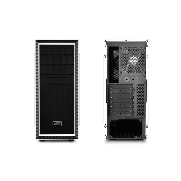 ქეისი TESSERACT SW-WH Deepcool Mid Tower Case 1xUSB3.0 1xUSB2.0 Black+white