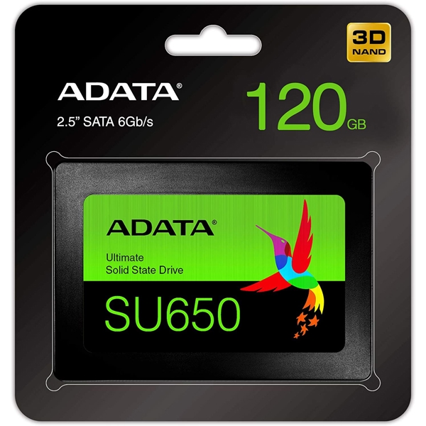 მყარი დისკი (SSD) ADATA ASU650SS-120GT-R Sata 3.0 120GB SSD