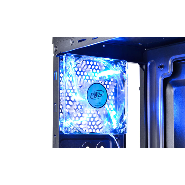 ქეისი TESSERACT SW Deepcool Mid Tower Case 1xUSB3.0 1xUSB2.0 Black