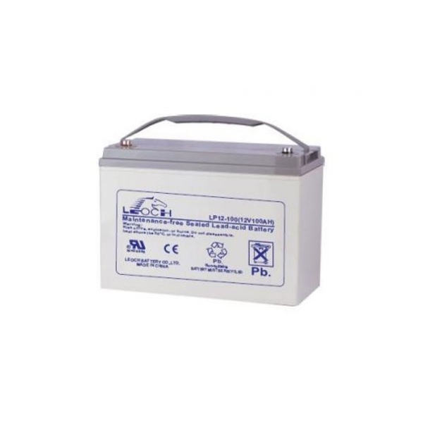 აკუმულატორი LEOCH LP12-100 Rechargable Battery (12V100AH) 330*173*212*220MM T11