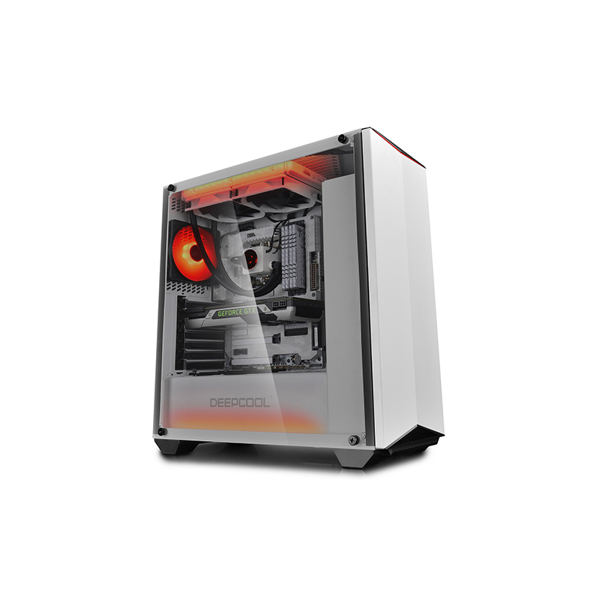 ქეისი EARLKASE RGB WH Deepcool ATX Mid Tower Computer Case