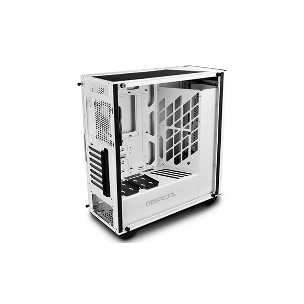 ქეისი EARLKASE RGB WH Deepcool ATX Mid Tower Computer Case