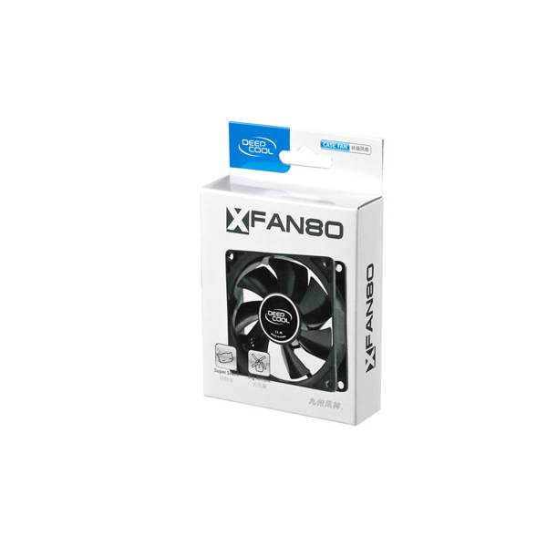 მაგრილებელი XFAN 80 Deepcool Cooler For Computer Case 80×80×25mm 20dB(A)   