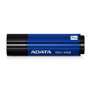 USB ფლეშ მეხსიერება AS102P-64G-RBL ADATA USB3.0 Flash Drive