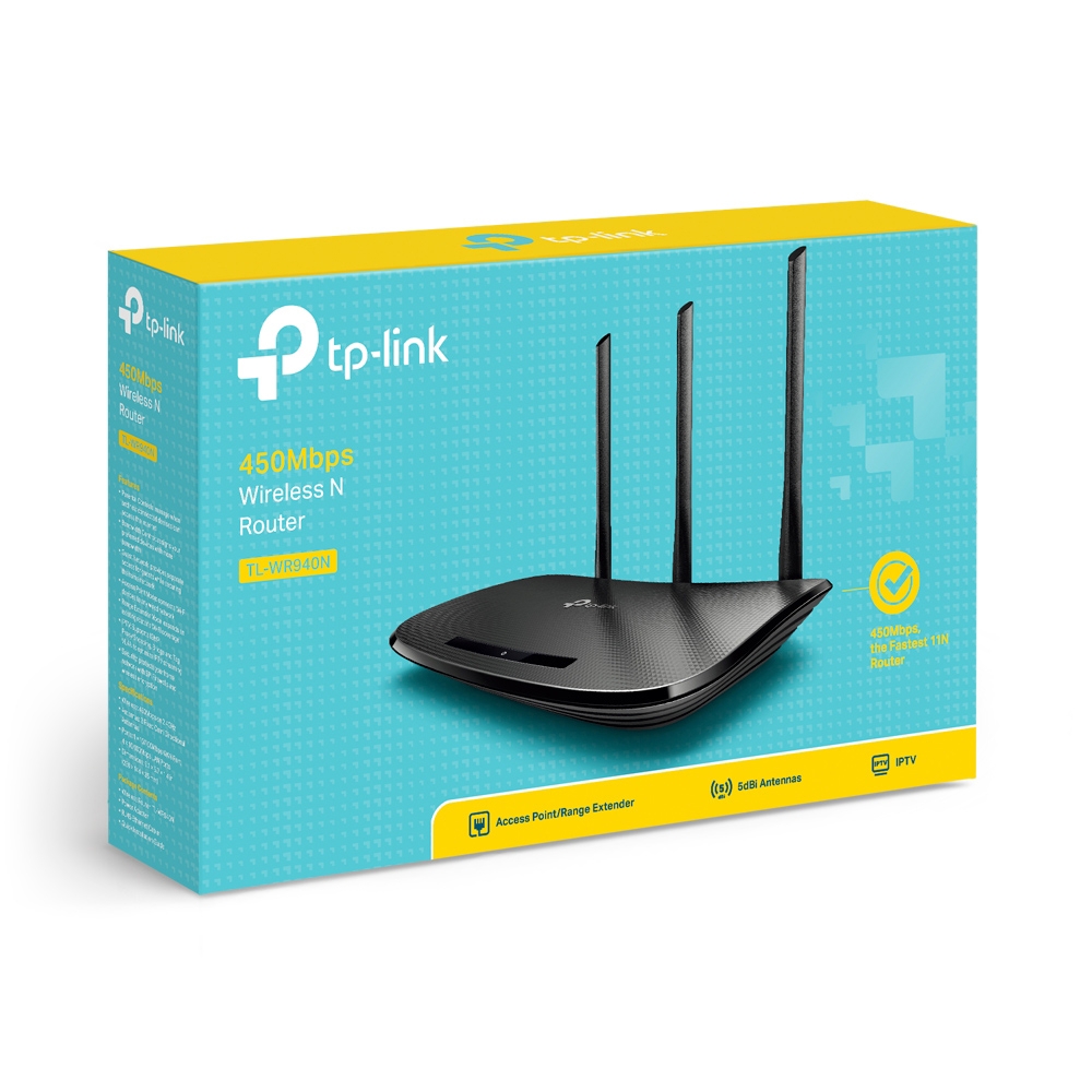 როუტერი TL-WR940N TP-Link Advanced wireless N Router