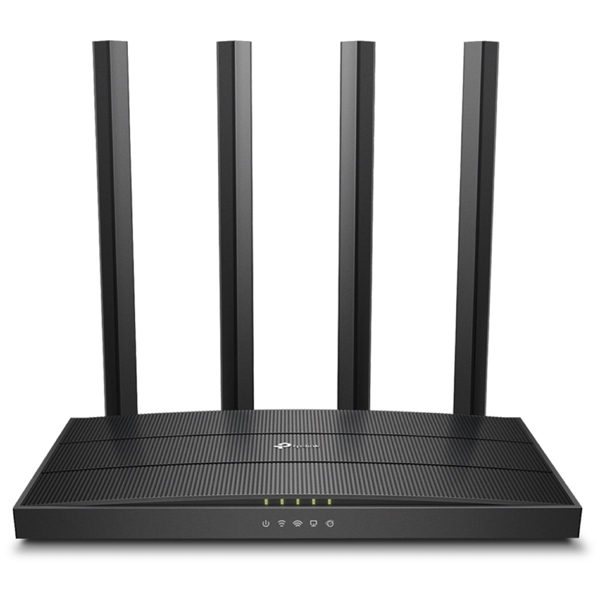 TP-Link Archer C6 AC1200, 300Mbps, Router, Black