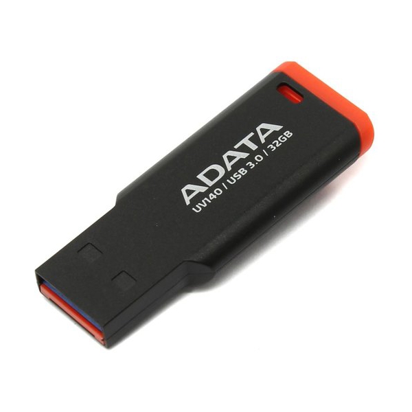 USB ფლეშ მეხსიერება AUV140-32G-RKD ADATA USB3.1 32GB Black & RED