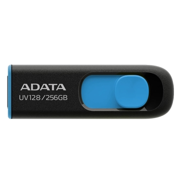 USB ფლეშ მეხსიერება AUV128-128G-RBE ADATA USB 3.1 Snap-on Cap Flash Drive