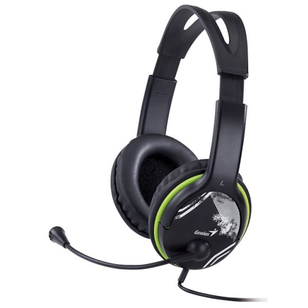 ყურსასმენი HS-400A Green Genius Headband PC Headset with Rotating Microphone 