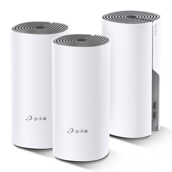 WI-FI გამავრცელებელი Deco E4(3-pack) TP-LINK AC1200 Whole Home Mesh Wi-Fi System