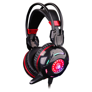 ყურსასმენი G300 A4tech Gaming headset Built in mic 100dB Cable 1.8m