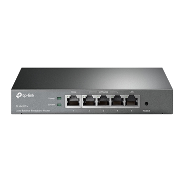 როუტერი TL-R470T+ TP-Link 5 port Muiti-Wan Router for Home and Net Cafe