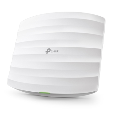 wi-fi მიმღები EAP225 TP LINK AC1350 Wireless MU-MIMO Gigabit Ceiling Mount Access Point with Passive PoE