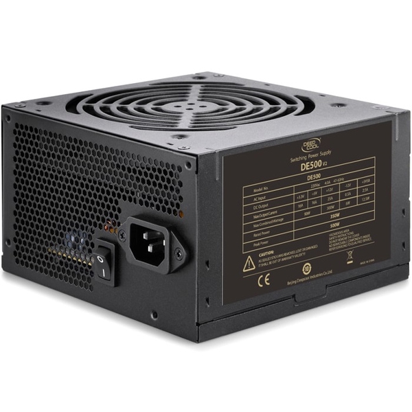 კვების ბლოკი DE600 V2 Deepcool ATX 12V V2.31 450W rated power with 120mm silent fan