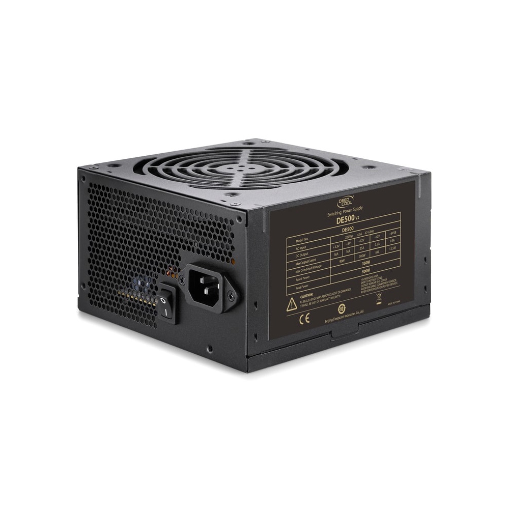 DE600 V2 Deepcool ATX 12V V2.31 450W rated power with 120mm silent fan