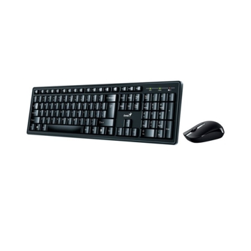 კლავიატურა და მაუსი KM-8200 Genius Smart  wireless Keyboard USB RU Black