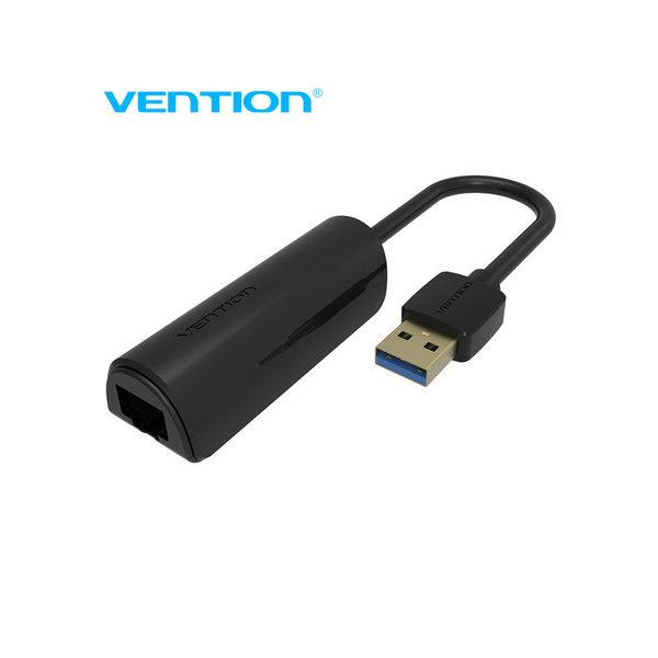 USB ადაპტერი VENTION CEGBB USB2.0 to 100Mbps Ethernet Adapter 0.15M Black