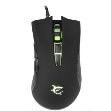 მაუსი WHITE SHARK Gaming Mouse GM-5004 Spartacus-2 6400 DPI Black