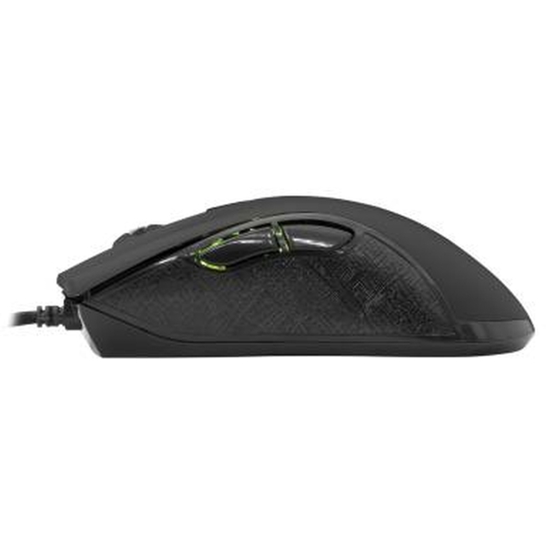 მაუსი WHITE SHARK Gaming Mouse GM-5004 Spartacus-2 6400 DPI Black