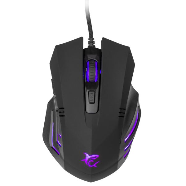 მაუსი WHITE SHARK Gaming Mouse GM-5006 Hannibal-2 3200 DPI Black