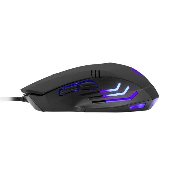 მაუსი WHITE SHARK Gaming Mouse GM-5006 Hannibal-2 3200 DPI Black