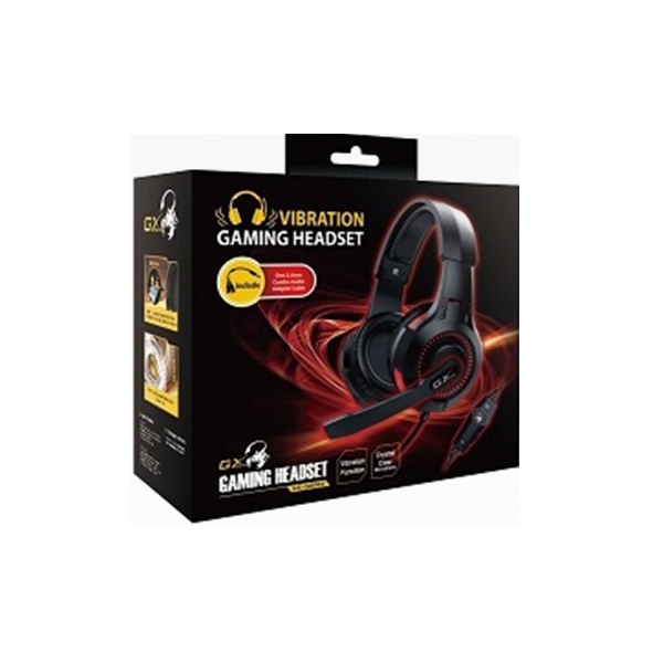 ყურსასმენი HS-G600V Genius On-Ear Headphones Gaming with Microphone Black GU-190002 