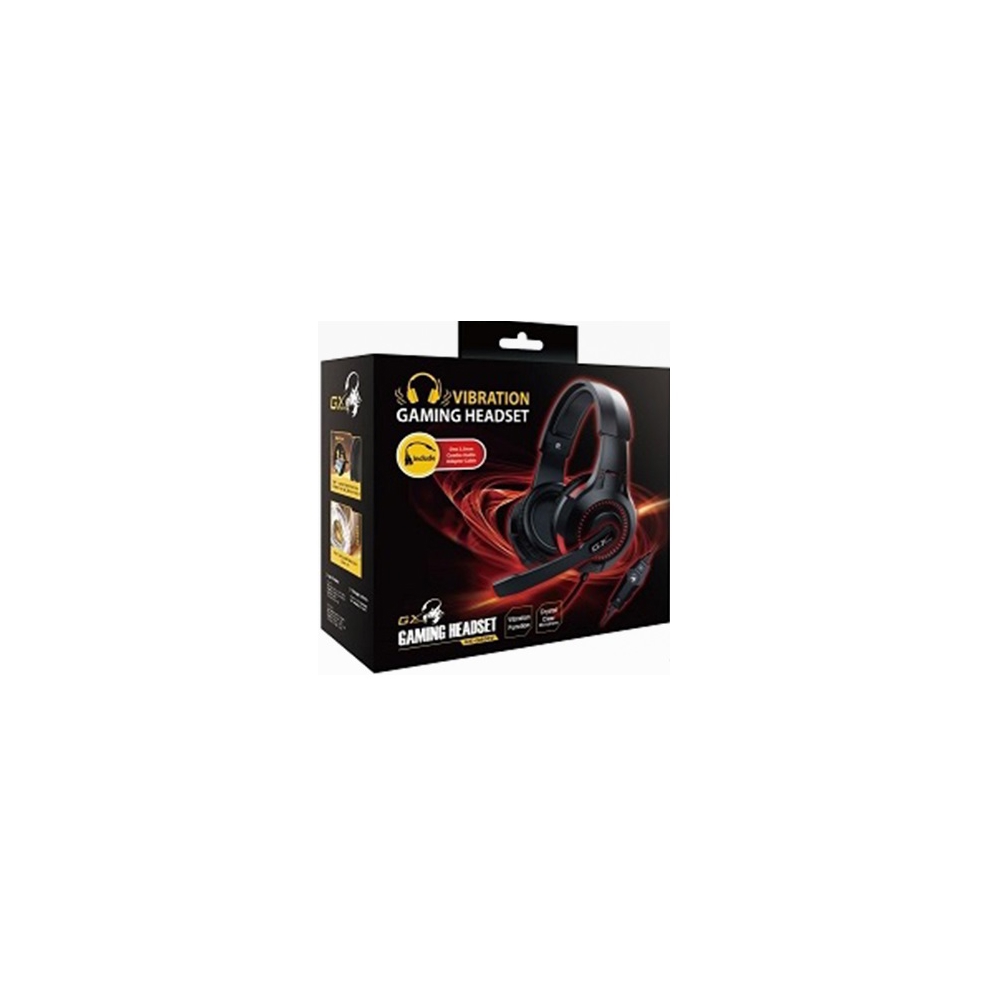 ყურსასმენი HS-G600V Genius On-Ear Headphones Gaming with Microphone Black GU-190002 