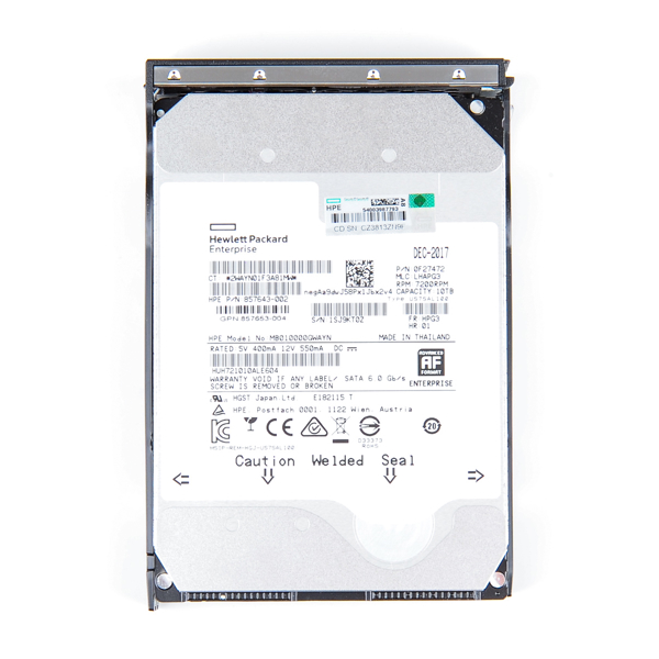 მყარი დისკი HPE 10TB SATA 6G Midline 7.2K LFF, 3.5in, Hard Drive