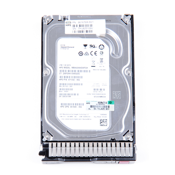 მყარი დისკი HPE 2TB SATA 6G Midline 7.2K LFF (3.5in) HDD