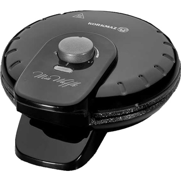 Korkmaz A319-05 Waffle Maker Black