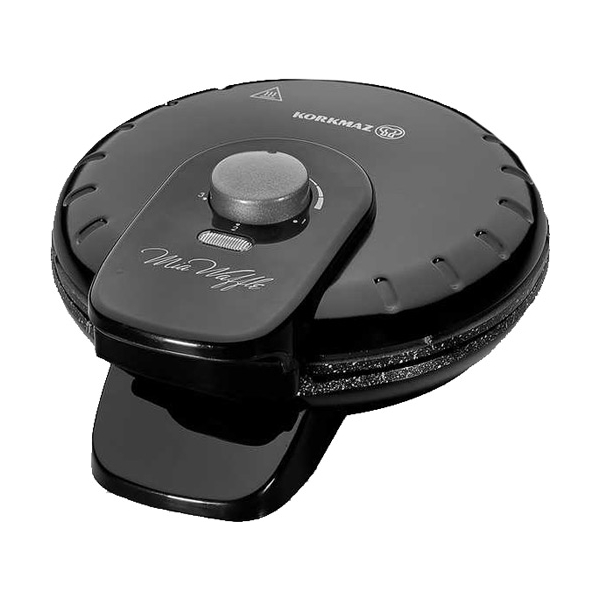 Korkmaz A319-05 Waffle Maker Black