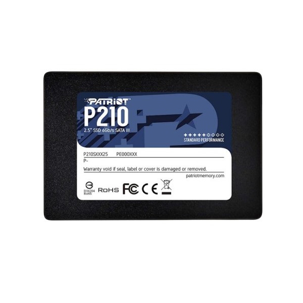 მყარი დისკი Patriot P210 SSD 512GB SATA3 2.5 - P210S512G25