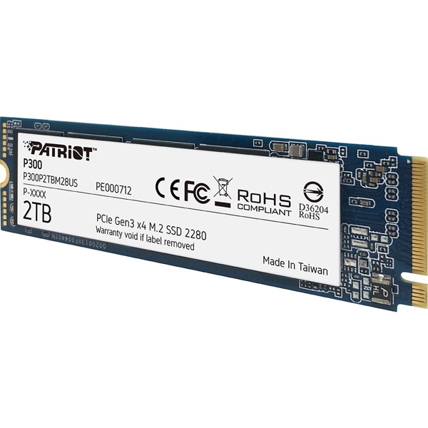 მყარი დისკი Patriot P300 1TB M2 2280 PCIe - P300P1TBM28