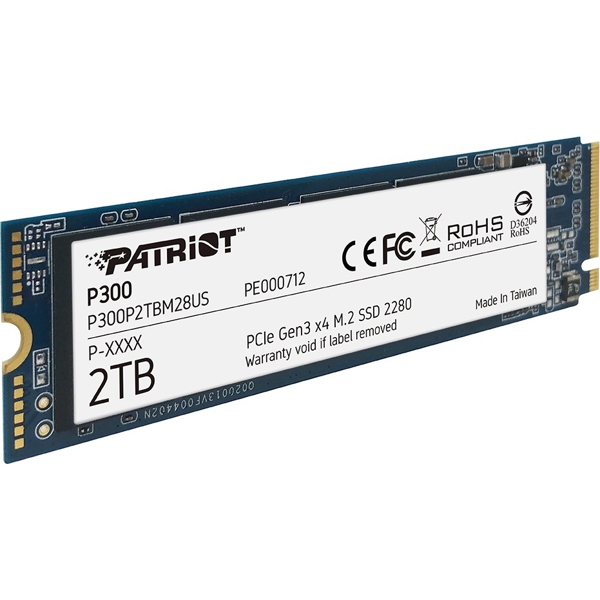 Patriot P300 1TB M2 2280 PCIe - P300P1TBM28