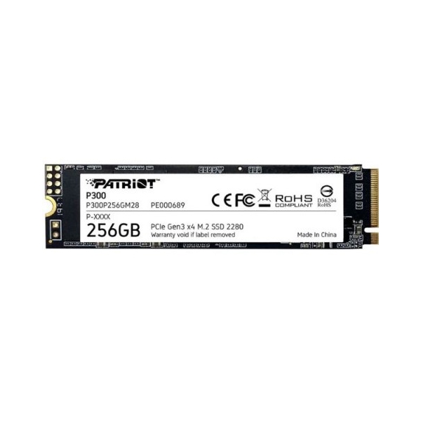 მყარი დისკი Patriot P300 256GB M2 2280 PCIe - P300P256GM28