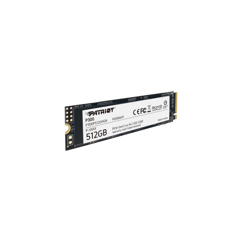 მყარი დისკი Patriot P300 512GB M2 2280 PCIe - P300P512GM28