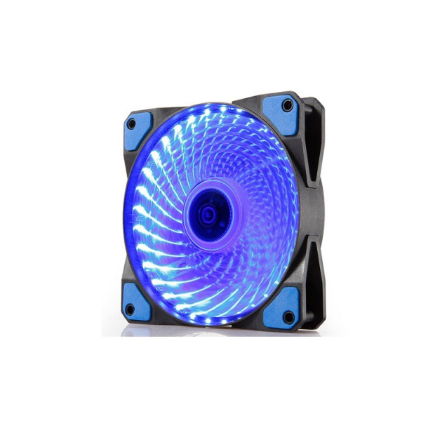 ქულერი Golden Field 120mm Blue Led Fan (15 lights)