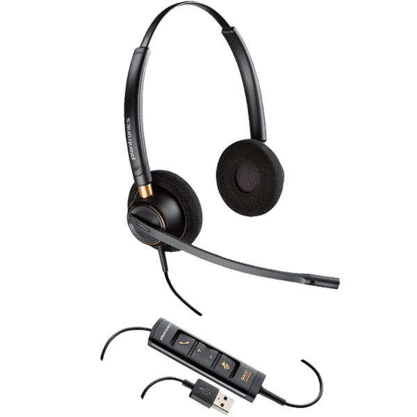 ყურსასმენი Plantronics EncorePro HW525 USB Headset 