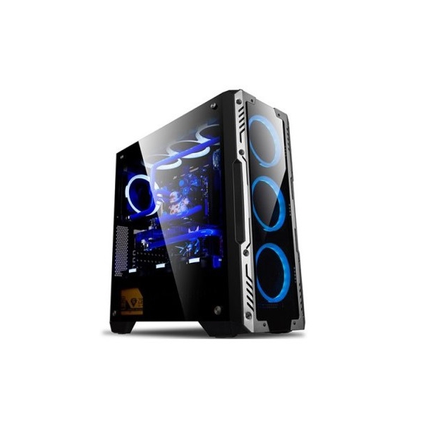 ქეისი Golden Field Z2 ATX Case with 4x 12cm RGB fan