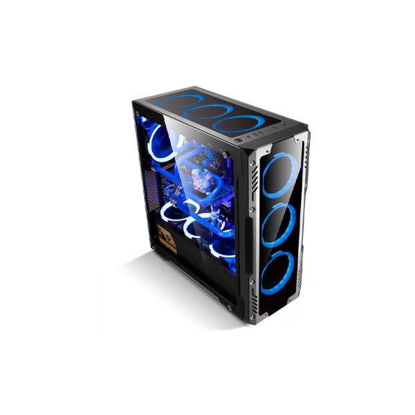 ქეისი Golden Field Z2 ATX Case with 4x 12cm RGB fan