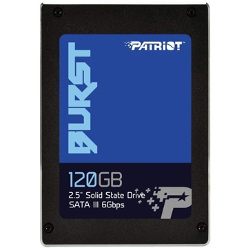 მყარი დისკი Patriot BURST SSD 120GB SATA3 2.5 - PBU120GS25SSDR