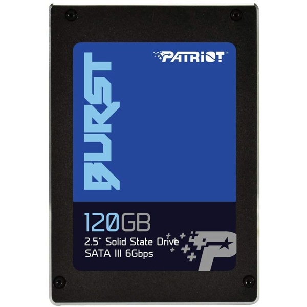 მყარი დისკი Patriot BURST SSD 120GB SATA3 2.5 - PBU120GS25SSDR