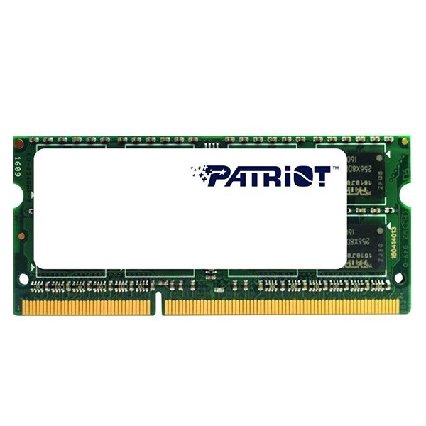 Patriot DDR3 8GB 1600MHz SODIMM 1.35V - PSD38G1600L2S