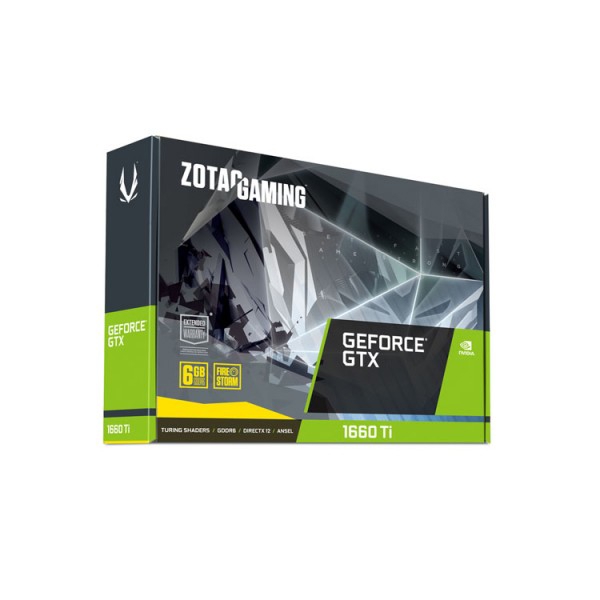 ვიდეო დაფა Zotac GAMING GTX1660Ti 6GB 192bit - ZT-T16610F-10L